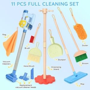 New (OpenBox) Toy Wooden Cleaning Set